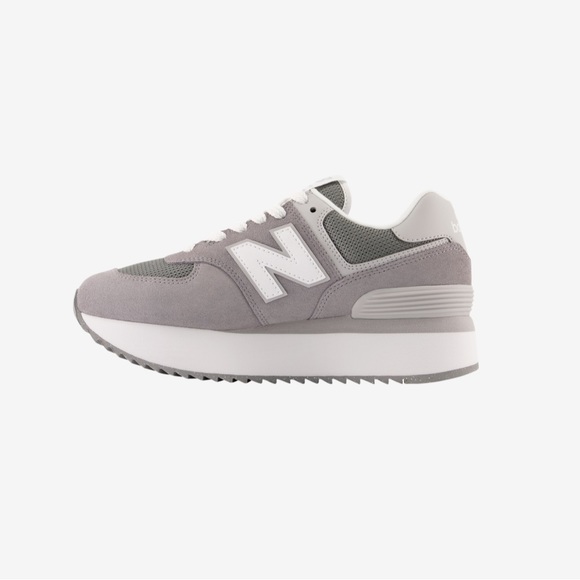 New Balance Womens 574 Stacked Platform WL574ZSD - Picture 2 of 6